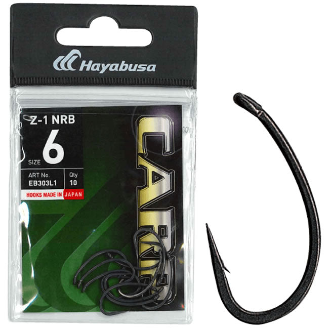 Carlige HAYABUSA Z-1 Nonreflective 10buc/pac
