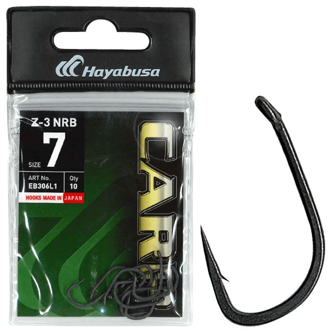 Carlige HAYABUSA Z-3 Nonreflective Black, Nr.5, 10buc/pac