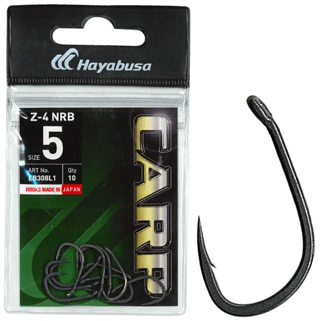 Carlige HAYABUSA Z-4 Nonreflective Black, Nr.8, 10buc/pac