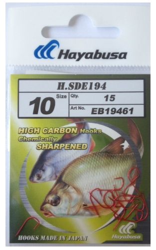 Carlige Hayabusa SDE 194R Red 15buc/pac
