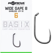 Carlige KORDA Basix Wide Gape Barbless 10buc/pac