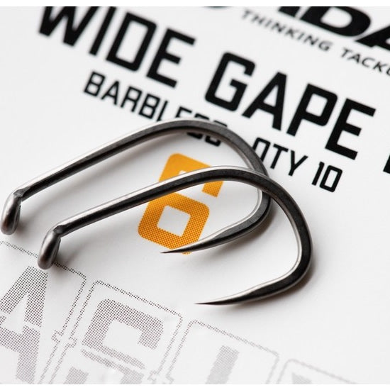 Carlige KORDA Basix Wide Gape Barbless 10buc/pac