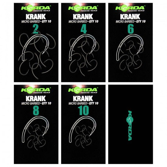 Carlige KORDA KRANK 10BUC/PLIC