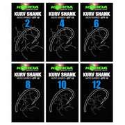 Carlige KORDA KURV SHANK 10BUC/PLIC