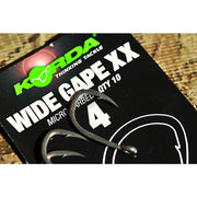 Carlige KORDA WIDE GAPE XX 10BUC/PLIC