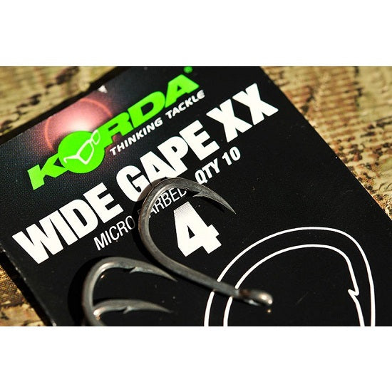 Carlige KORDA WIDE GAPE XX 10BUC/PLIC