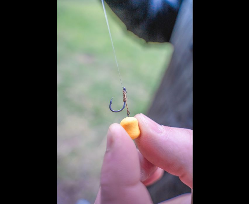 Carlige KORUM Bait Spike Hook Hairs Barbed, Nr. 8, 5buc/pac