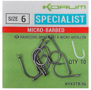 Carlige KORUM Xpert Specialist Barbed Hooks 10buc/pac