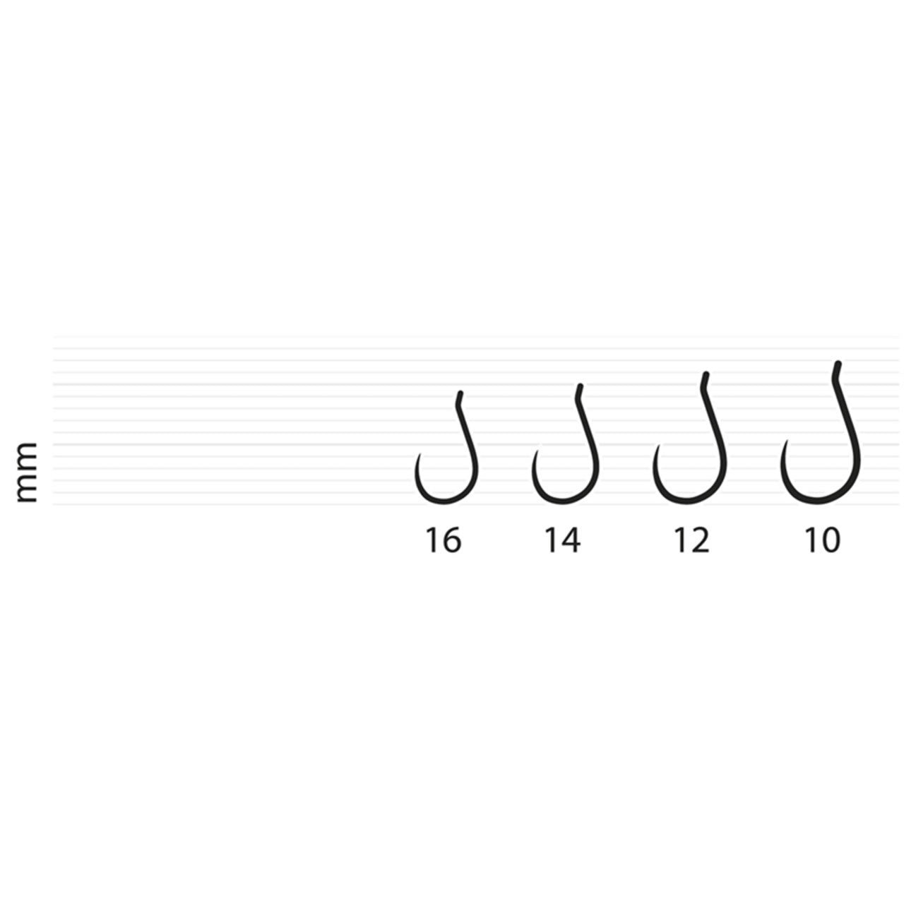 Carlige Konger Carplabs Method Feeder Barbless Titanium Grey Ringed Nr.16, 6buc/pac