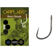 Carlige Konger Carplabs Short Shank Titanium Grey Ringed 6buc/plic