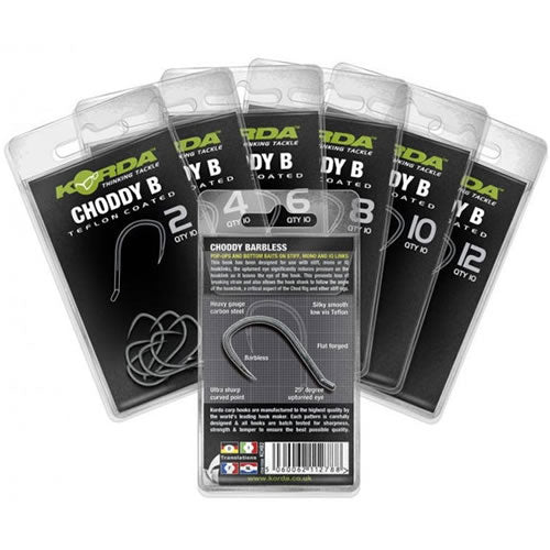 Carlige Korda Choddy Barbless Nr. 4