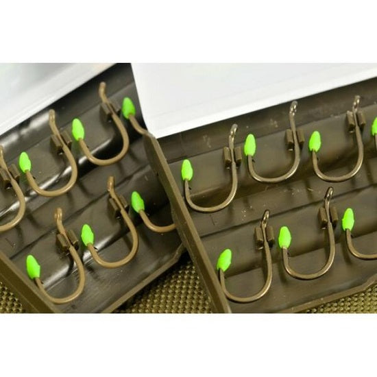 Carlige Korda Kaptor Choddy Barbless, Weed Green, Nr.6 10buc/plic