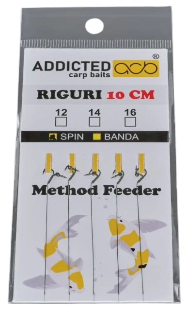 Carlige Legate ADDICTED Carp Baits 5buc