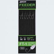 Carlige Legate BKK FT-1 Method Bayonet Feeder Rig 10cm 8buc