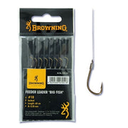 Carlige Legate Browning 60cm Feeder Big Fish hook to nylon Bronze