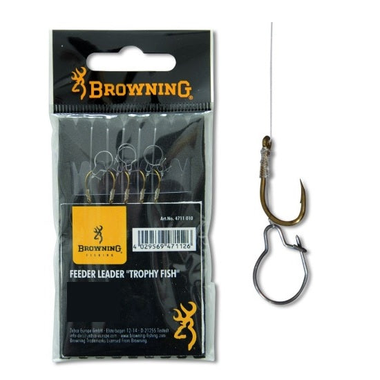 Carlige Legate Browning 75cm Fir Feeder Maggot Clip