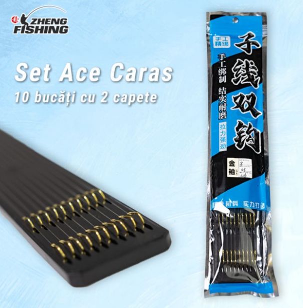 Carlige Legate Caras Zheng, Nr.5, 0.20mm, 20buc/pac