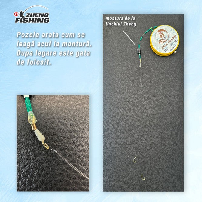 Carlige Legate Caras Zheng, Nr.5, 0.20mm, 20buc/pac