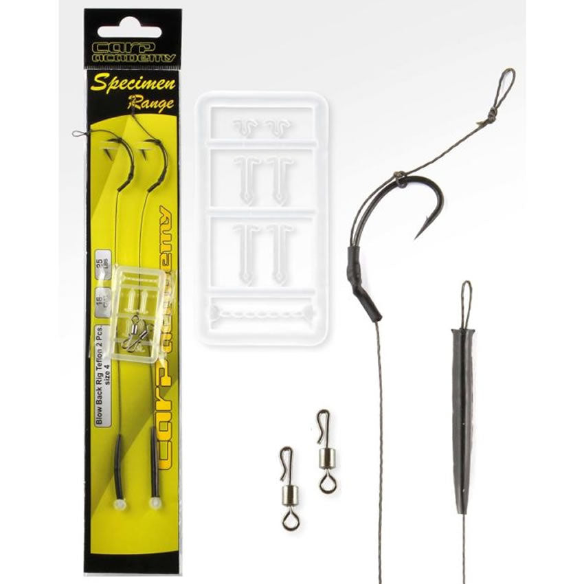 Carlige Legate Carp Academy Blow Back 25lb 2buc/pac