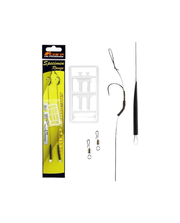 Carlige Legate Carp Academy Snowman Rig 21cm 25lbs 2buc/plic