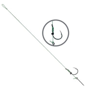 Carlige Legate Carp Zoom Power Feeder KO.1 Nr.10, Fir Textil 0.18mm, 10cm, 5buc/plic