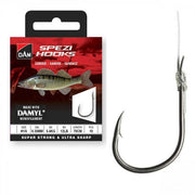 Carlige Legate DAM No.2 70cm 0.25mm New Spezi Zander