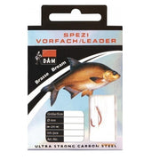 Carlige Legate DAM Nr.12 0,16mm Spezi Bream Rosu
