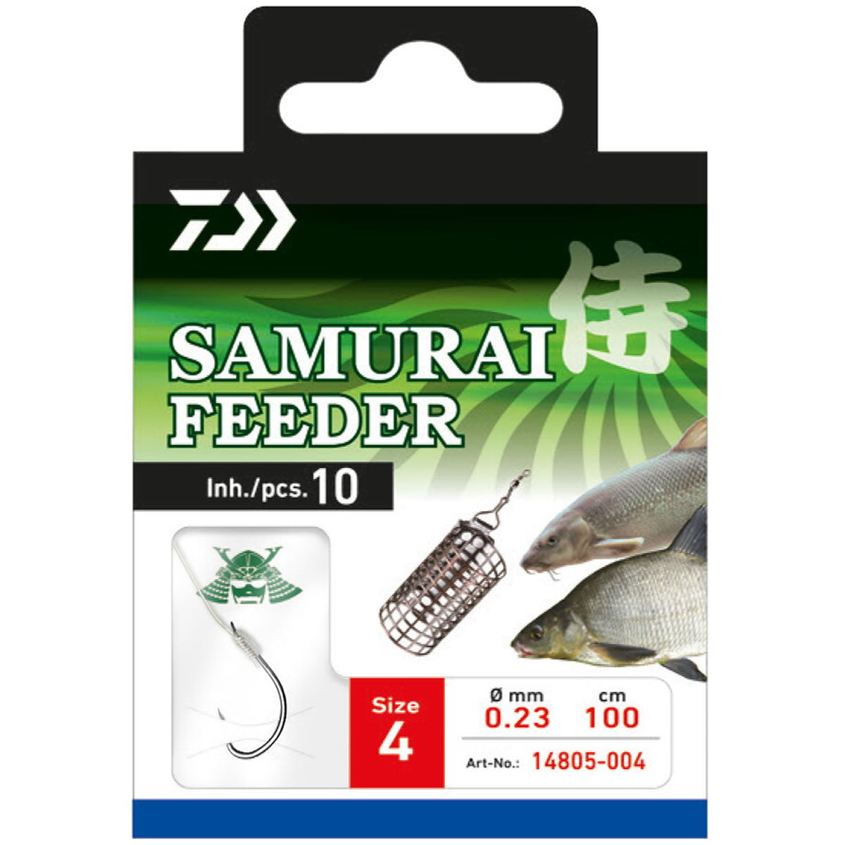 Carlige Legate Daiwa Samurai Feeder 10buc/pac
