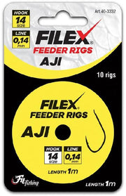 Carlige Legate Filex MethodFeeder Rig AJI, Nr.12, 0.16mm, 1m, 10buc/plic