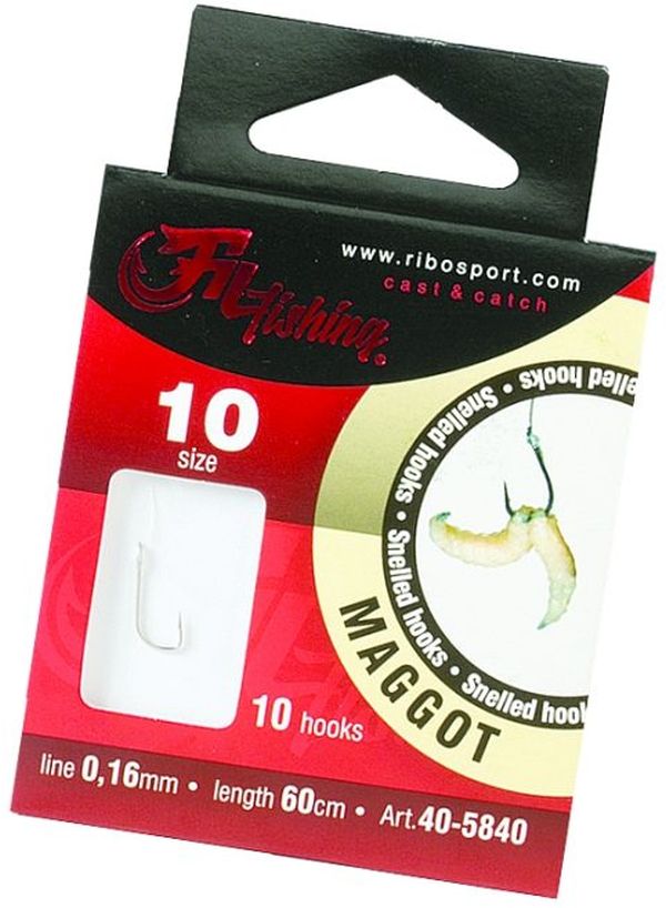 Carlige Legate Filfishing Magot Rig 60cm 10buc