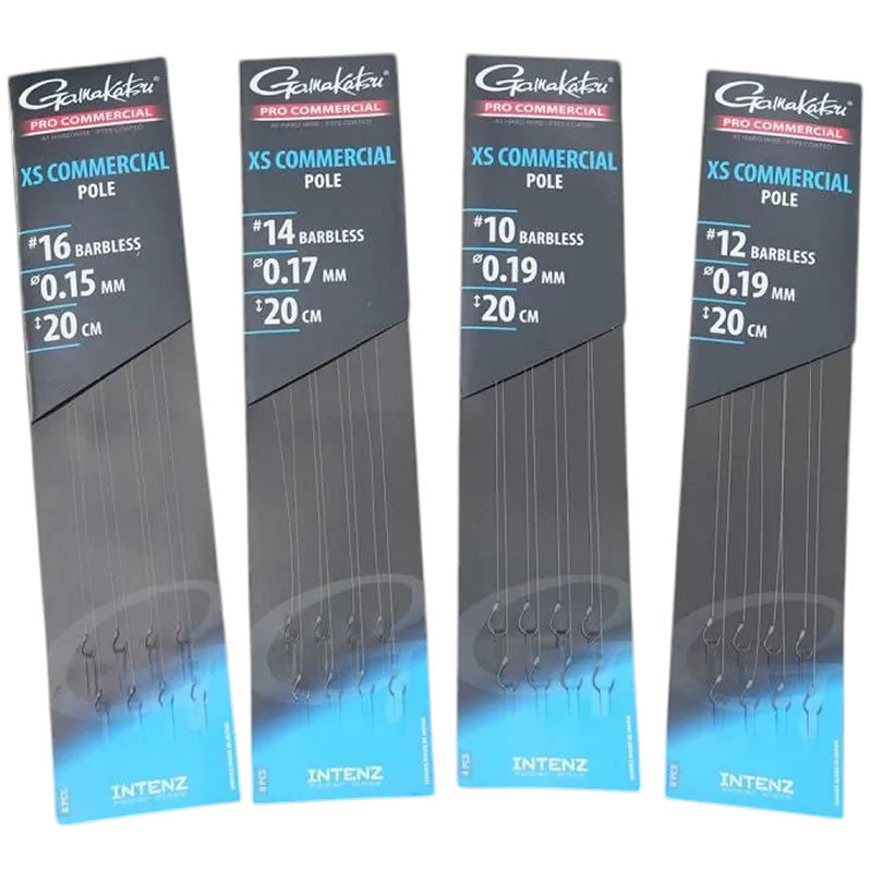 Carlige Legate GAMAKATSU Pro-C XS Commercial Ready Rigs, Nr.12/0, 19mm/20cm, 8buc/pac