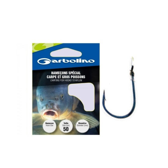 Carlige Legate Garbolino 50cm Fir Special Carpe
