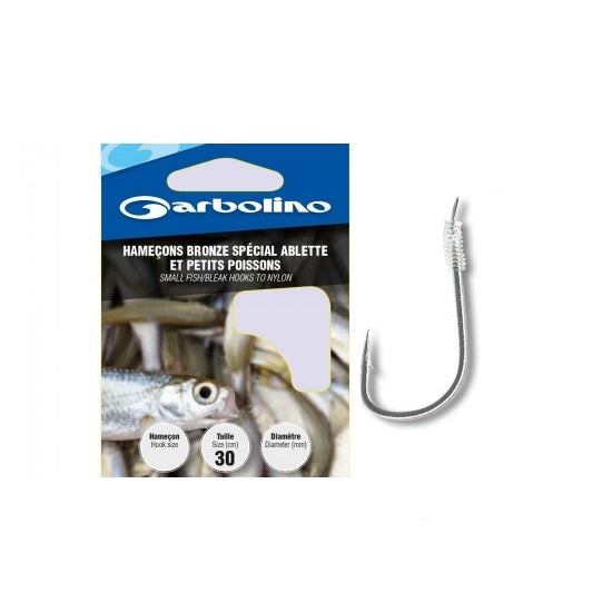 Carlige Legate Garbolino 30cm Fir Special Bronze Ablette