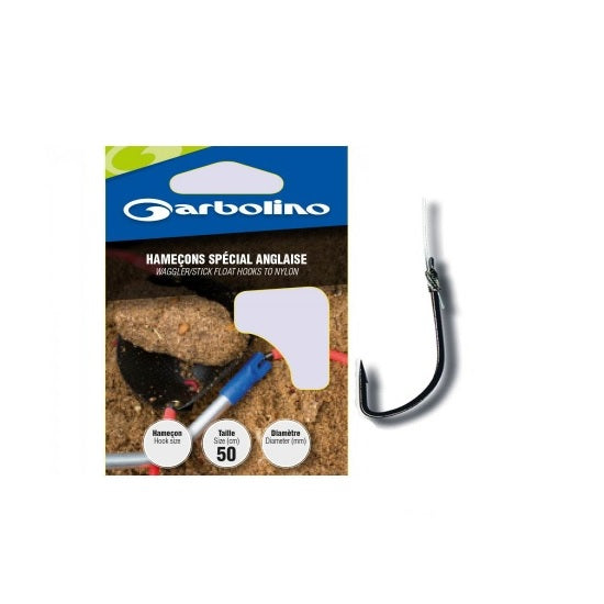 Carlige Legate Garbolino 50cm Fir Special Anglaise