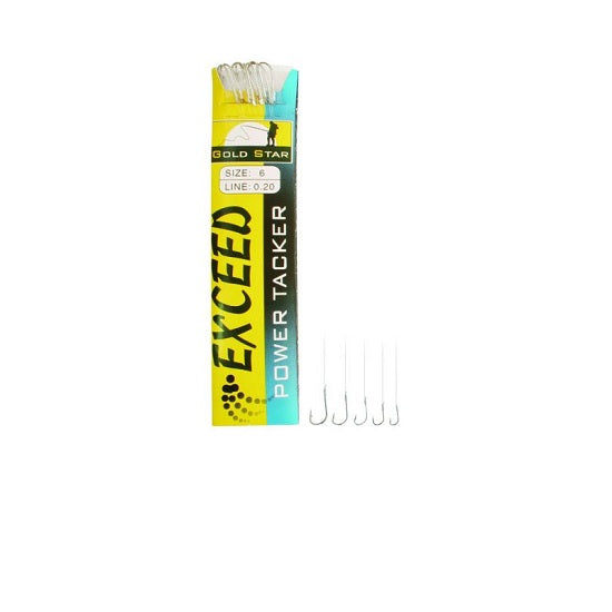 Carlige Legate GoldStar Sode Nickel Nr. 6 10buc/plic
