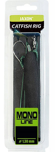 Carlige Legate JAXON Catfish Float Mono Rig 1.30mm 1buc/pac