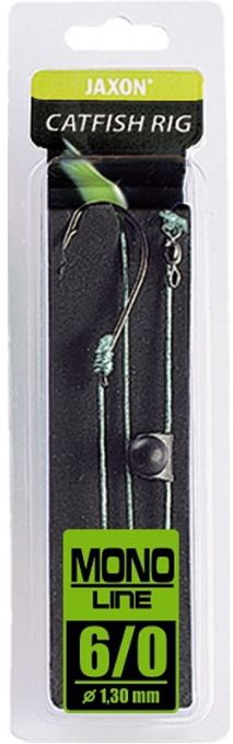 Carlige Legate JAXON Catfish Mono Rig 1.30mm 1buc/pac
