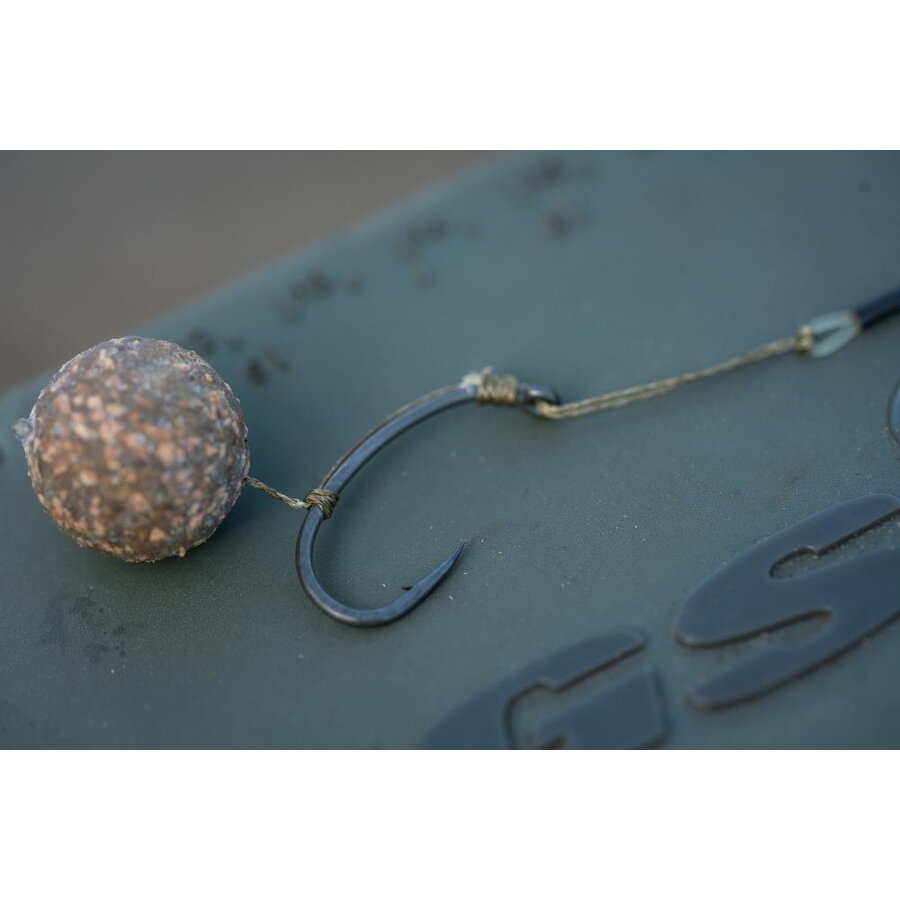 Carlige Legate KORDA Loop Rigs Klor, Nr.2, 50lbs, 3buc/pac