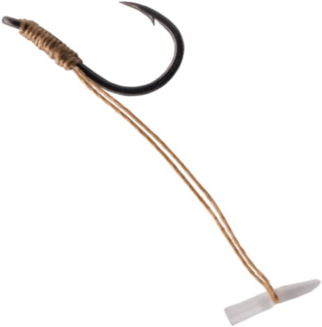 Carlige Legate KORUM Quickstop Hook Hairs Barbed, Nr.14, 4buc/pac