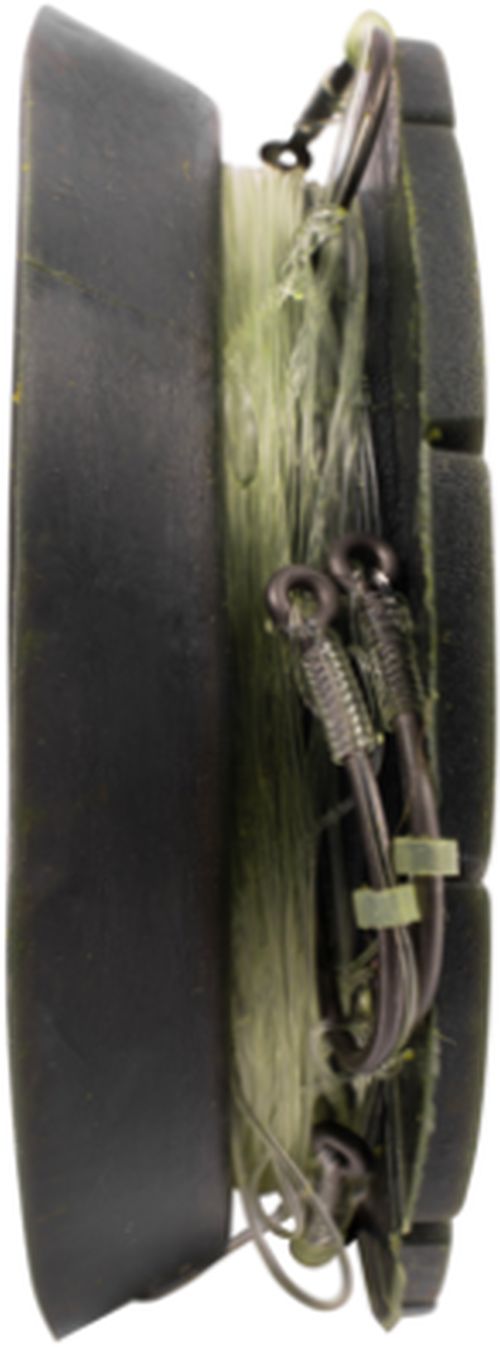Carlige Legate KORUM River Grappler Hair Rigs M1 Barbed 100cm 5buc/pac