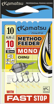 Carlige Legate Kamatsu Fast Stop Chinu Mono 10cm 5buc