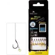 Carlige Legate MIKADO Method Feeder Rig Band 10cm 8buc/pac