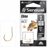 Carlige Legate MIKADO Sensual Chinu Nr.6, Fir 70cm/0.20mm, 8buc/pac