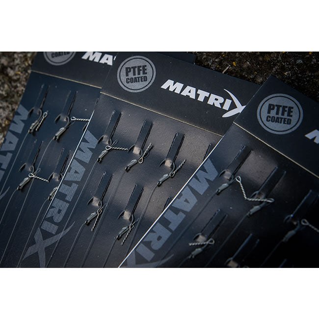 Carlige Legate Matrix MXC-3 Barbless Boilie Pin Nr.16, 2.4kg, 0.165mm, 10cm, 8buc/plic