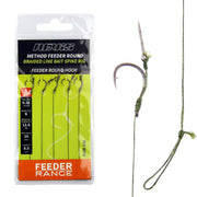 Carlige Legate NEVIS Method cu Spin Feeder Round 5buc/pac