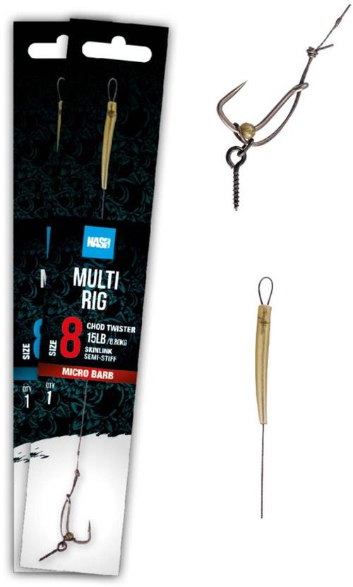 Carlige Legate Nash Multi Rig Barbless 1buc