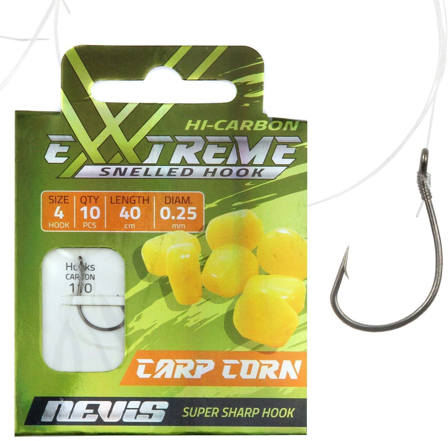 Carlige Legate Nevis Crap Corn 40cm 10buc