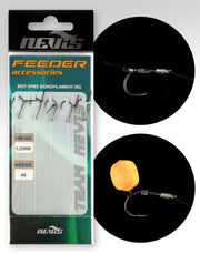 Carlige Legate Nevis Monofilament Cu Spin 0.25mm 5buc/pac