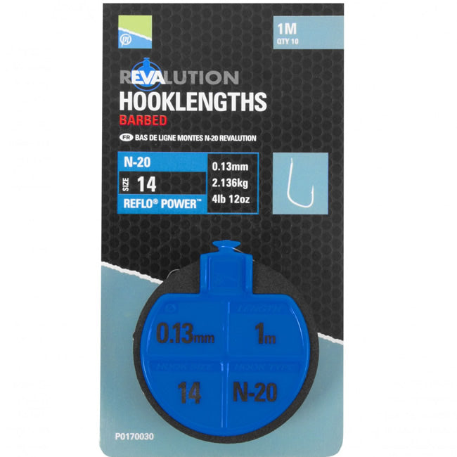  Carlige Legate Preston Revalution Hooklengths N-20 nr.14