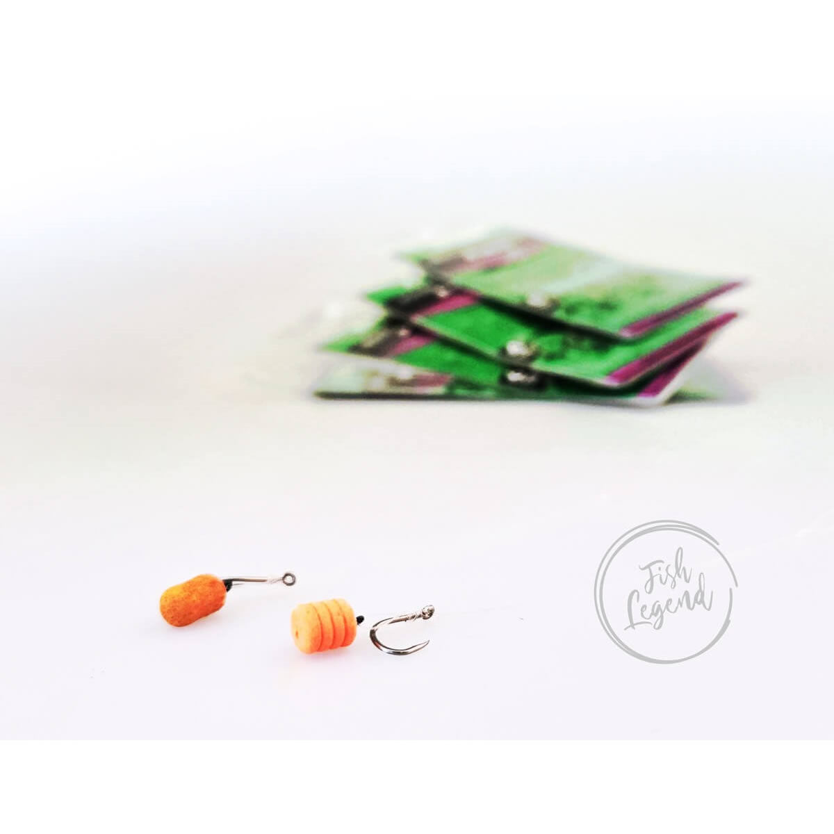 Carlige Legate ZFISH Method Feeder D-RIG Carlig Spin 6mm Fir Fluorocarbon 5buc